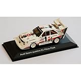 Audi A5-5806 Modellauto Sport Quattro S1 Pikes Peak Miniatur Modell, weiß, Maßstab 1:43