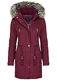 Zabaione Damen Winterjacke, Größe:XL, Farbe:Bordeaux