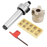 Fräser ， Fräsenfräser Mühlenhalterverlängerung MT3-FMB22 Halterhalterverlängerung 400R-50-22 Planfräser 10 Stück APMT1604 CNC-Hartmetalleinsätze
