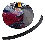PAFILYA Auto Kofferraum-Heckflügelspoiler Für Tesla Model S 60D 75D P85 P90D P100D 2012-2019 Kohlefaser Diffusor Spoiler Wing Lip Body Kit Modifiziertes Zubehör (Color : Gloss Black)