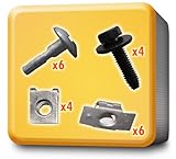 PEUGEOT 407 UNTERFAHRSCHUTZ 20 STÜCK EINBAUSATZ SET NEU (116)