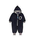 Finkid Puku Teddy Overall Kids navy/sand Größe 60-70 2016