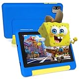 Freeski Kinder Tablet 7 Zoll, Tablet für Kinder mit Android 13 Quad Core, 8GB RAM+64GB ROM+128GB Erweiterbar, Wi-Fi, Bluetooth, Type-C, Blau