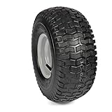 Komplettrad 15x6.00-6 4PR, LK: 4/60/90, ET0, Kenda K358 - Block