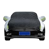 Hagelschutzplane Auto für Ford Escort Mk4 XR3i Cabrio 1986-1990, Halbgarage für Auto, Abdeckplane Wasserdicht, Atmungsaktiv, Uv Beständig Outdoor n26