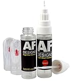 Alex Flittner Designs Lackstift kompatibel mit Lexus 4P1 Copper Brown Perl Metallic schnelltrocknend + Klarlack Tufplack