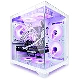 Gaming PC Venom White Wasserkühlung, RGB, bis 128GB RAM, GTX 1660S/ RTX 3050/ RTX 5060, bis 2TB SSD, Intel E5, WiFi, BT (1. Grafikkarte: NVIDIA GTX 1660 SUPER, 64GB RAM | 500GB SSD)