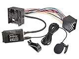 BlueMusic Bluetooth Freisprecheinrichtung Musik Adapter kompatibel mit BMW E46 E39 E38 - MINI R50 R52 R53 nur mit Wave Kassette - Rundpin 17pin Old Generation Radio