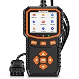 OBD2 Diagnosegerät OBD Auto Adapter: EOBD Auto Diagnose mit Vollständigen OBD-II Funktionen Motor Fehlerauslesegerät für BMW VW Mercedes Audi KFZ Diagnosegerät Deutsch für Alle OBD2 Scanner Fahrzeuge