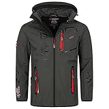 Geographical Norway 25L2 Vantaa Herren Softshell Jacke Grau 02 Gr. L