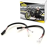 Area1 Blinker Adapterkabel für z.B. SV 650/X, GSX-8S, GSX 125 600 750 1250, Inazuma, DL V-Storm, GSX-S 125 950 1000 F Katana, GSF Bandit GSF 650 750 1200 1100 1250 S, GSX-S GSX-R, CM Intruder, VLR TU