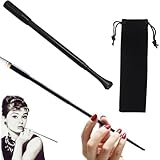 AFCJLTO zigarettenspitze slim, etro-Zigarettenhalter, Ausziehbar Zigarettenhalter, Lang und Ausziehbar,Cigarette Holder, Cigarette Holder for Women für Karneval, Cosplay-Requisiten, Schwarz