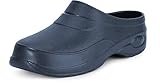 Ladeheid Damen und Herren leichte Eva Clogs Gartenclogs Gartenschuhe KL037 (Dunkelblau, 45 EU)