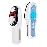 UltraMed Ultraschallgerät für Körper & Gesicht | 2 Schallköpfe mit 1 MHz & 3 MHz | Professioneller Ultraschall für Zuhause | Hautverjüngung | Faltenreduzierung | Schleust Wirkstoffe tief in die Haut