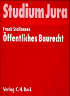 Öffentliches Baurecht (Studium Jura)