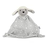 Sterntaler 3221968 Kuscheltuch Schaf Stanley, Alter: Für Babys ab dem 1 Monat, Größe: 30 cm, Farbe: Grau/Weiß