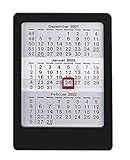 3-Monats-Tischaufsteller 2022 schwarz - Tisch-Kalender 12x16 cm - Büro-Kalender - mit Datumsschieber - Alpha Edition: 3-Monats-Tischaufsteller 2022 schwarz - Tisch- Büro-Kalender - mit Datumsschieber