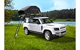 BERGER CampLodge Dachzelt für 2 Personen | Camping Autodachzelt mit LED-Lichtern | Autocamping Zeltdachbox wasserdicht geeignet für alle Jahreszeiten