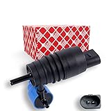 febi bilstein 26259 Waschwasserpumpe für Scheibenreinigungsanlage , 1 Stück