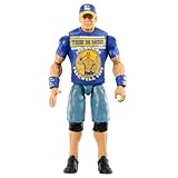 Mattel WWE Actionfiguren und Zubehörteile, ca. 15 cm große Superstar-Sammelfiguren mit 14 Bewegungspunkten und lebensechtem Aussehen (Stile können abweichen), JGD45, [Mehrfarbig]