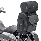 Sissybar Tasche SXL Kompatibel mit Honda Black Widow 750, Shadow VT 1100 C2, F6C / Valkyrie, Rebel 500, Shadow 750 Black Spirit, VF 750 C Magna, Shadow VT 750/600 / 125 C, VT 1300 CX Fury