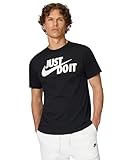 Nike Herren Sportswear JDI T-Shirt, Black/White, XL