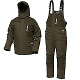 Dam Xtherm Winter Suit, 2-teiliger Deluxe-Thermoanzug und Kälteschutz in den Größen M-3XL, wasserdicht (8000mm Wassersäule), 100% Polyester (Größe L)