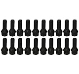 20 Radschrauben Radbolzen M14x1,25 28mm Kegelbund 60° SW17 Schwarz kompatibel mit BMW