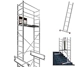 ALTEC AluCombine® 3.0-400 | 4m | Alu Fahrgerüst mit Traverse, 4 bremsb. Lenkrollen | Baugerüst Rollgerüst Montagegerüst Anlegeleiter Treppengerüst