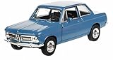 BMW 2002 ti Modellauto aus Metall 11,5cm Modell mit Rückzugmotor Auto Spielzeug Spielzeugauto Geschenk 4-Varianten Welly 44 (Blau)