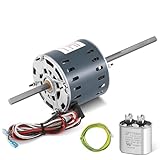 Kondensator-Lüftermotor D1092, 1/3 PS, 115 Volt, 3,4 A, 1675/1080 U/min, OAO Gehäuse, 2-Gang-RV-AC-Klimaanlagen-Motor, ersetzt Fasco D1092, 7184-0156, 7184-0432, 1468-306, 1468-3069, 7855MVA-A11U