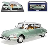 Citroen DS23 Pallas Limousine Grün Metallic mit Dach in Silber 1972-1975 Limitiert auf 400 Stück Weltweit 1/18 Norev Modell Auto mit individiuellem Wunschkenn..