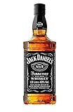 Jack Daniel's Old No. 7 - Tennessee Whiskey - Karamell, Vanille und Noten von Eichenholz - 1.0L/ 40% Vol.