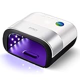 Sunuv UV LED-Nagellampe, Professionelle, Gellampe, Nageltrockner für Gel-Polisch, Härtungsalternator mit automatischem Sensor und LCD-Anzeige für Zuhause und Nagelstudio