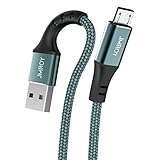 Micro USB Kabel, 3M Micro USB Ladekabel Android Schnellladekabel für Samsung Galaxy S7, S6, S5, J7, Huawei, Sony, LG, Kindle Fire, Fire HD Tablets, PS4, Nexus, HTC, Nokia,