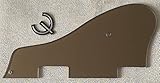Plektrumschutz für Epiphone 1964 Casino & E Logo Style Gitarre Pickguard (1-lagiges Acryl, Gold)