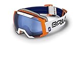 Briko Skibrille Caldera Unisex, Orange, Einheitsgröße
