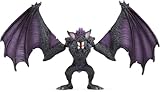 SCHLEICH ELDRADOR Creatures | Schattenfledermaus 70792 | detailgetreue Monster Spielfigur mit beweglichen Flügeln & transparenten Kristallen | tolles Geschenk für Kinder ab 7 Jahren | 16 x 21 x 14 cm