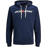 JACK & JONES Male Hoodie Logo