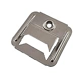 Profilholzkralle 4 x 8,5 mm | Nut-Feder | Edelstahl | 100 Stück | inkl. Schrauben