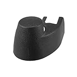 X AUTOHAUX 1 Stück Heckscheibe Wischerarm Abdeckung Kappe für Skoda Fabia Schwarz