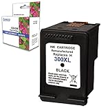 Druckerpatrone kompatibel mit HP 300 XL Schwarz 300XL Drucker Deskjet F2480 F2420 D5560 D2560 Envy 110 Photosmart C4680