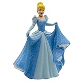 Bullyland 12501 - Spielfigur Walt Disney Cinderella, ca. 10 cm, detailgetreu, ideal als kleines Geschenk für Kinder ab 3 Jahren, Blau