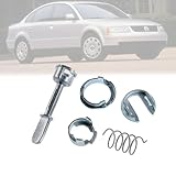 PROMOLINK Türschloss Schließzylinder Reparatursatz Türschlosszylinder Türschloss Zylinder Ersatzteile 52mm vorne links rechts für Passat B5 B5.5 Lupo Superb Arosa A6 3B0837167