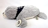 SL-Geschenke Plüsch Robbe Flapsch 35 cm Grau Seehund Heuler