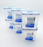 Lock & Lock 6er-Set Frischhaltebox HPL808 850 ml