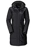 Jack Wolfskin Damen Iceguard Mantel, Schwarz (Black), M