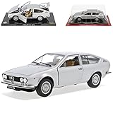 alles-meine.de GmbH Defekte Verpackung Alfa Romeo Alfetta GT 1.8 Coupe Silber 1974 1/24 Modellcarsonline Modell Auto