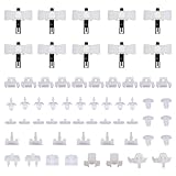 Beplankung Klammern Befestigungsclips Seitenleisten Clips Zierleisten Halteklammer Befestigung Clip Metall Klammer Tür Kotflügel Metallklammer Seitenverkleidung Halter Reparatur Satz für W124 S124