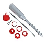 ESTEXO Einschraubbodenhülse Bodenhülse Bodendübel Einschraubhülse Bodenanker Anker Hülse für Schirmständer Wäschesspinne